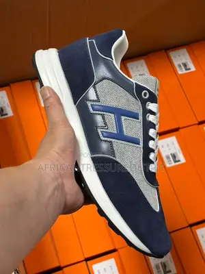 Hermes Bouncing Sneakers Texting Branding Visible on Leather Footbed
