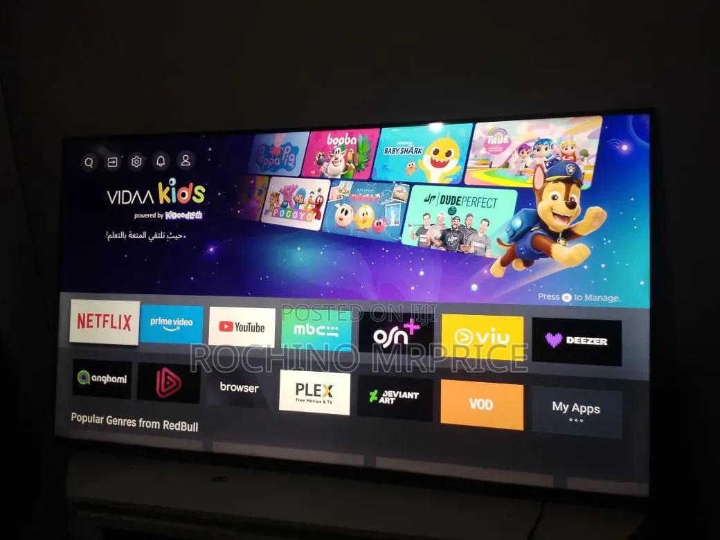 Hisense Inch 70 Smart Tv
 Quality
Ipo Ubungo
Bei 1.2m