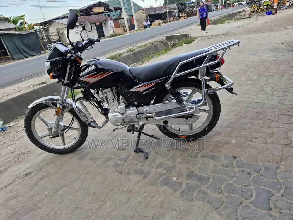 Haojue HJ125-8F 2025 Black