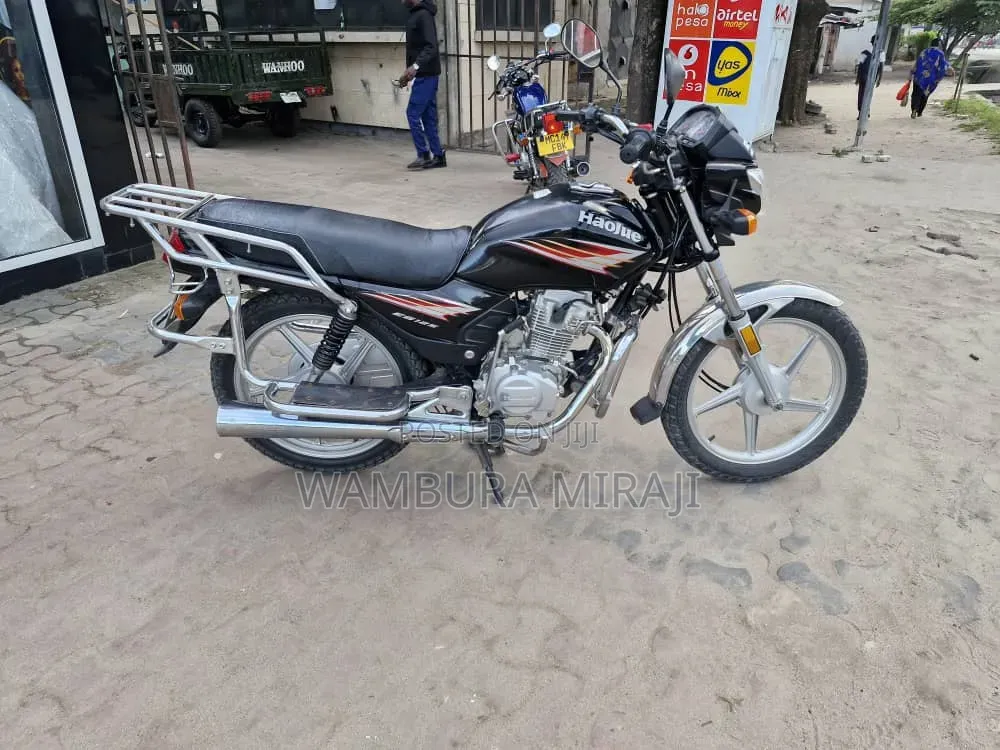Haojue HJ125-8F 2025 Black