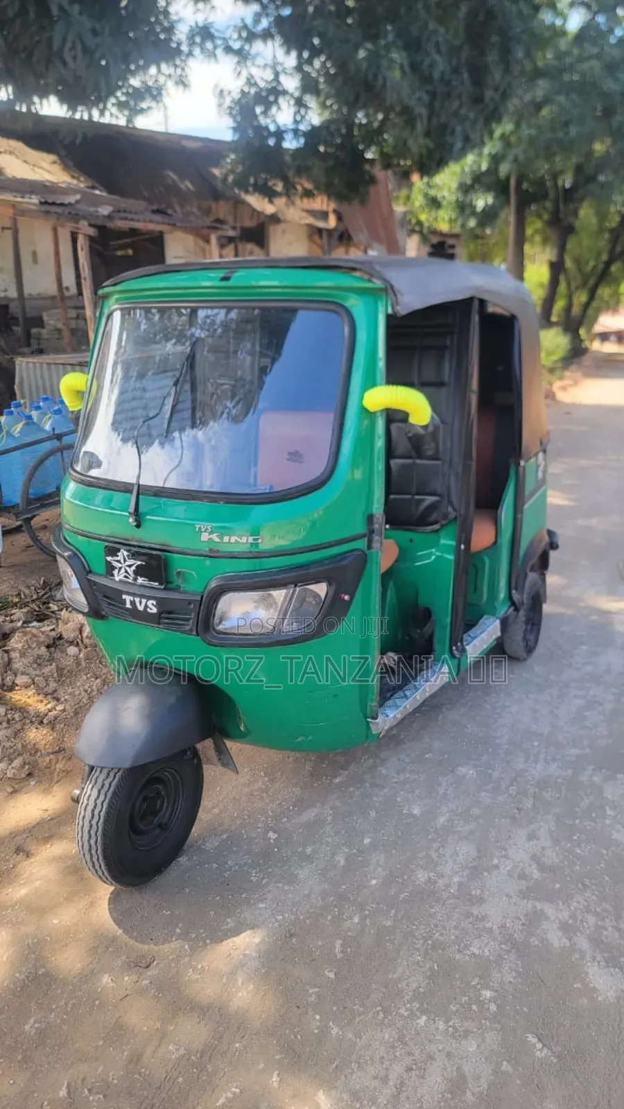 TVS King Deluxe Plus iTouch Start 2022 Green
