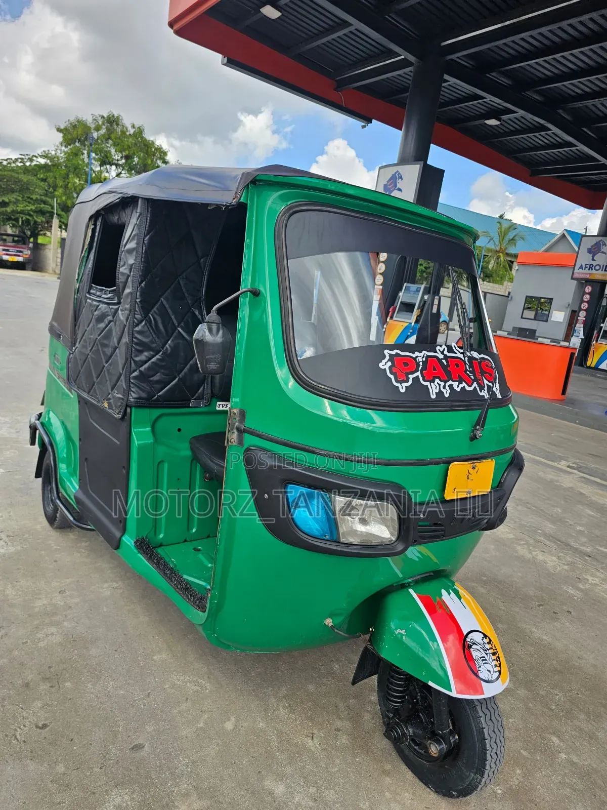 TVS King Deluxe Plus iTouch Start 2022 Green