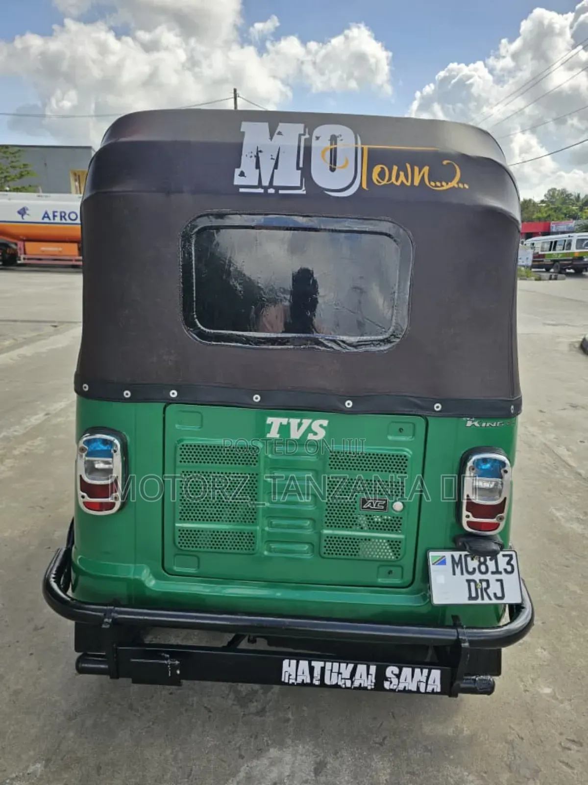 TVS King Deluxe Plus iTouch Start 2022 Green