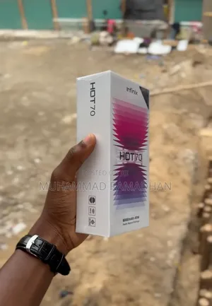 New Infinix Hot 70 128 GB Black