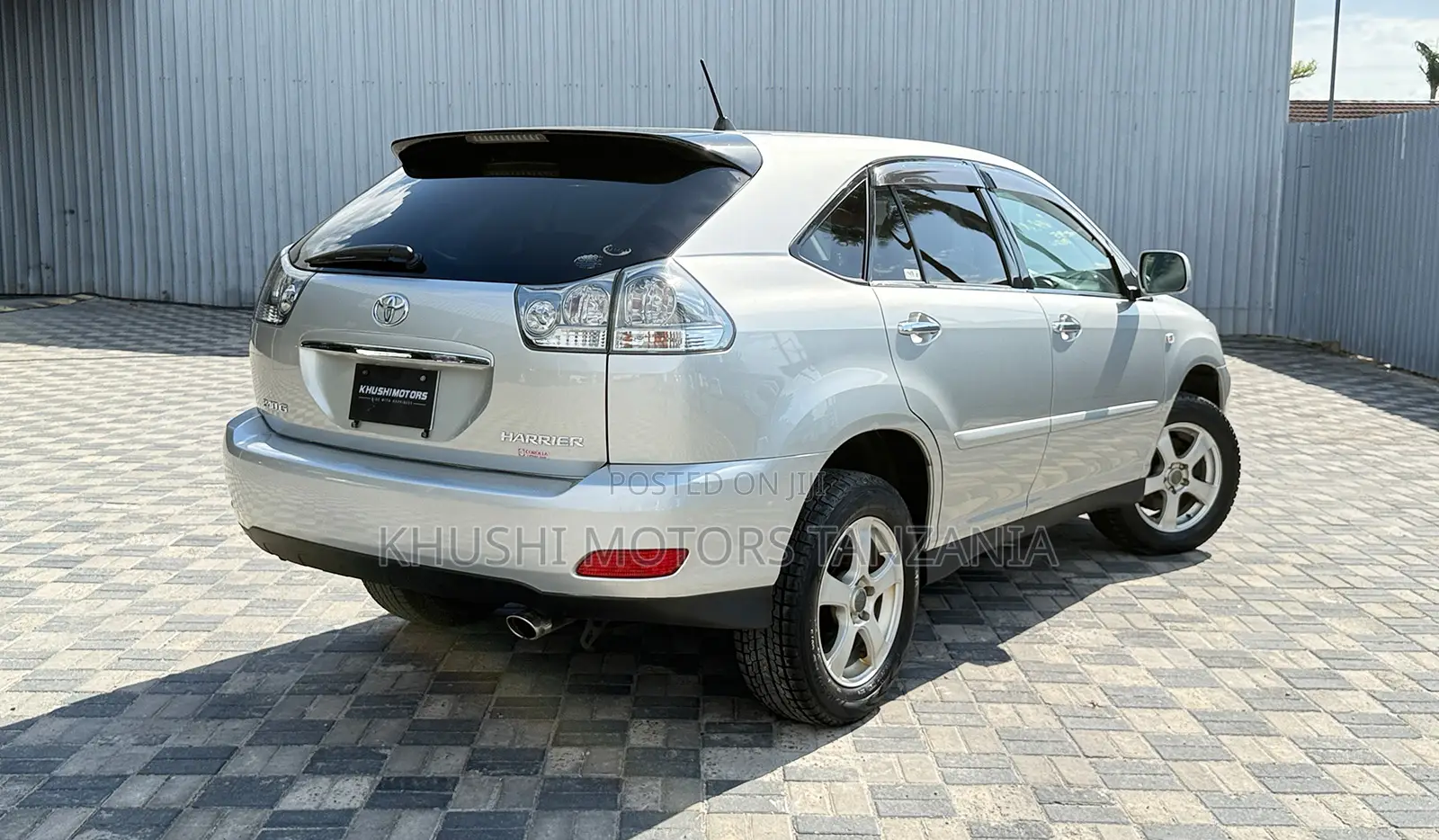Toyota Harrier 2007 Silver