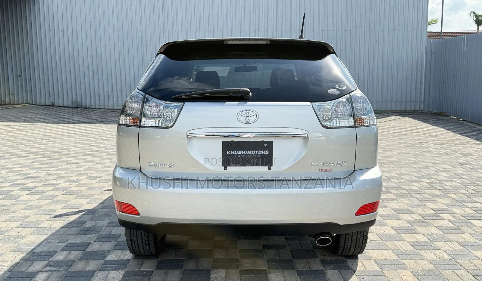 Toyota Harrier 2007 Silver