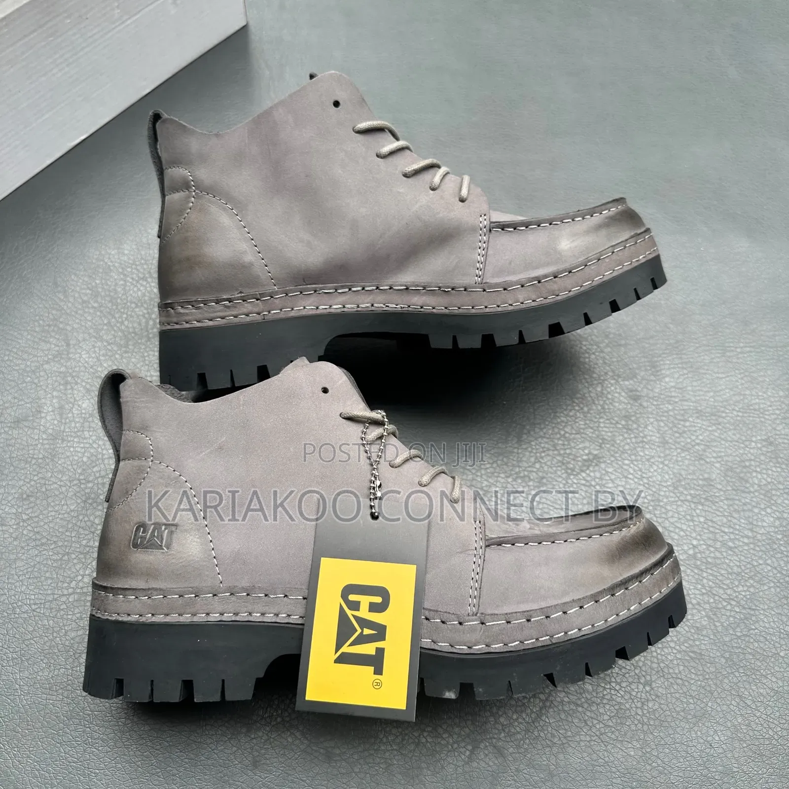Cat Casual Leather Boots