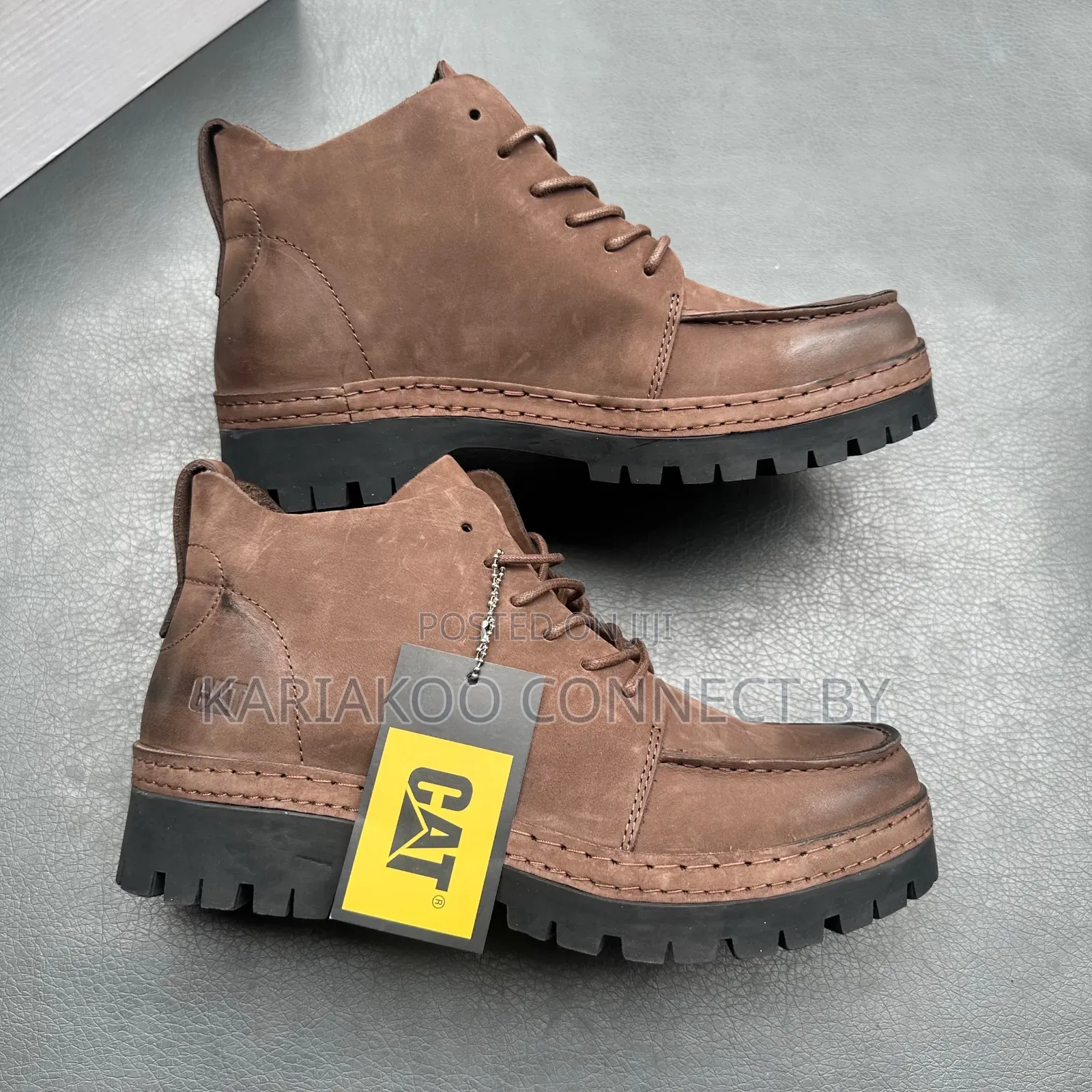Cat Casual Leather Boots