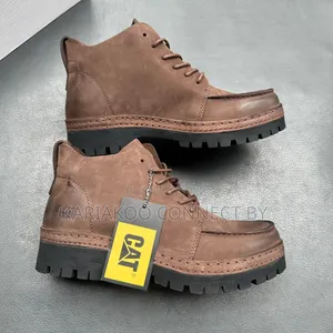 Cat Casual Leather Boots