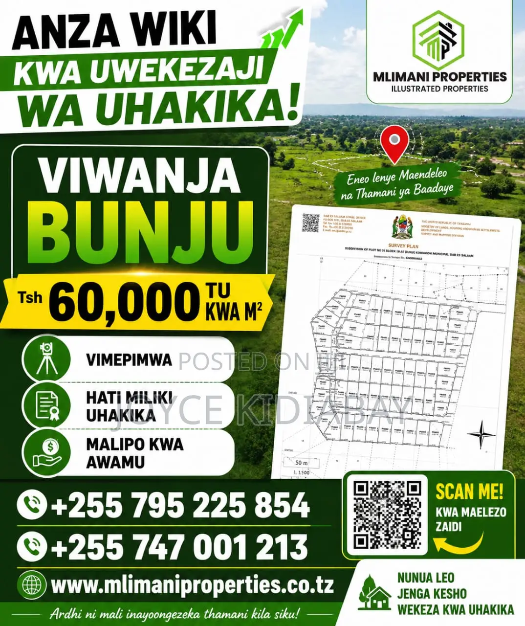 Miliki Kiwanja Bunju B.