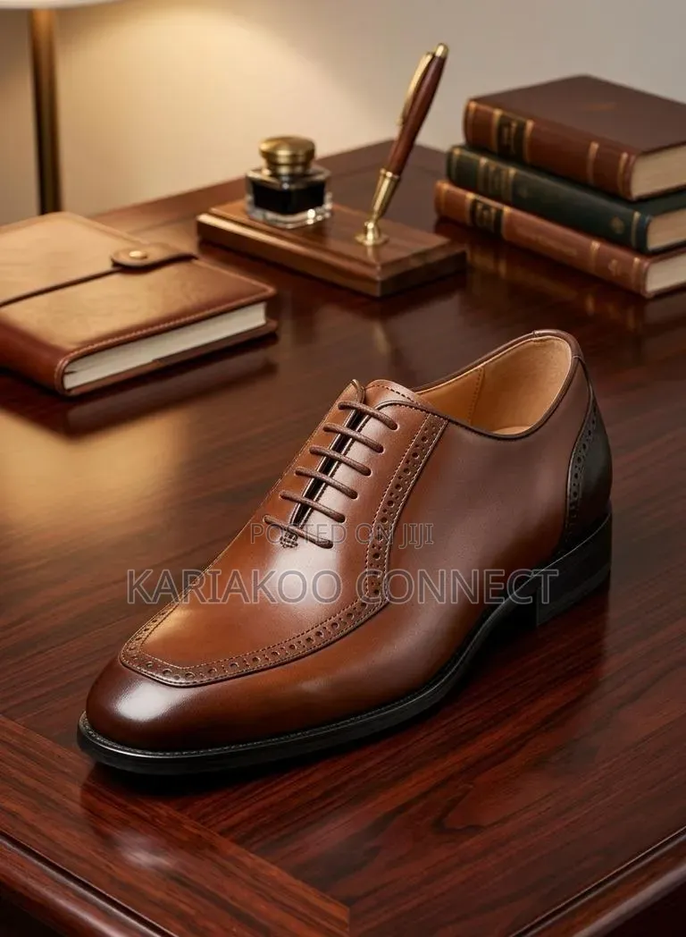 Men's Leather Shoes Clarks Brand 2 Colours