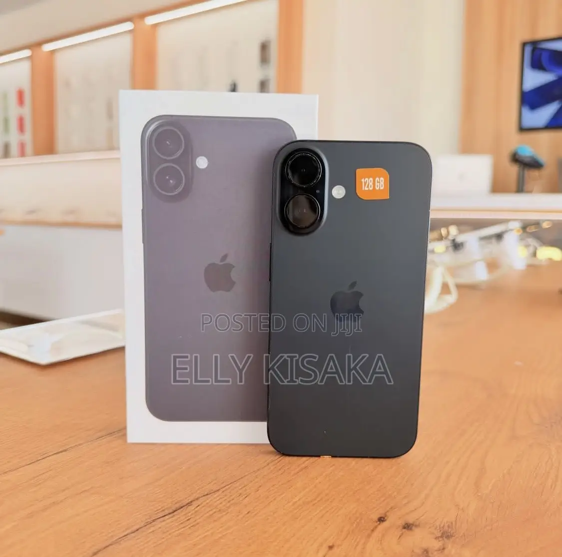 New Apple iPhone 16 128 GB Black