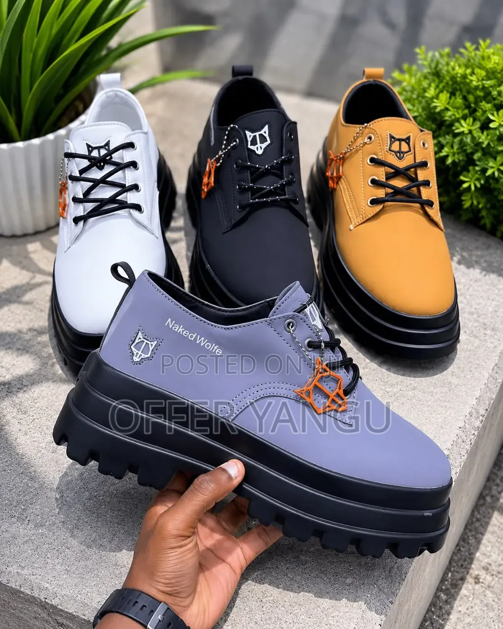 Naked Wolfe Platform Shoes