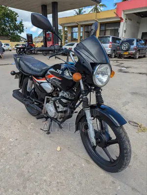 TVS HLX 125 2025 Black