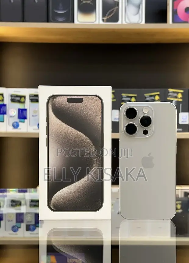 New Apple iPhone 15 Pro 256 GB Silver - ▷ Price: TSh 1,750,000 on