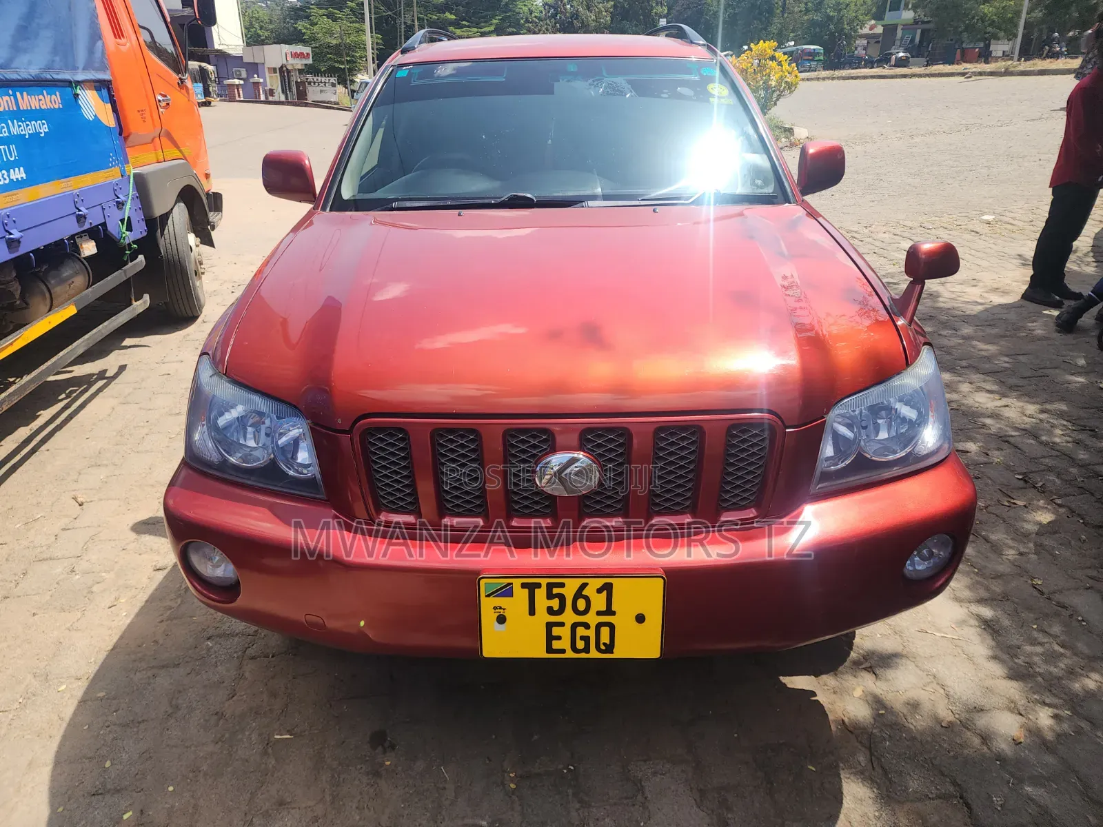 Toyota Kluger 2006 Maroon