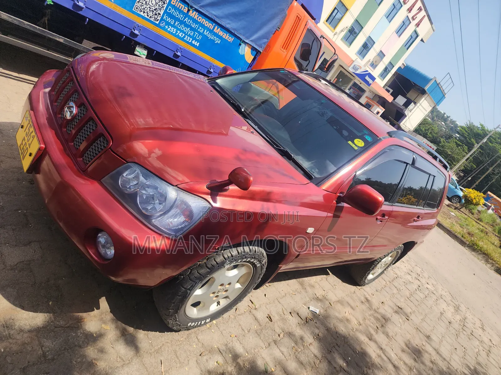 Toyota Kluger 2006 Maroon