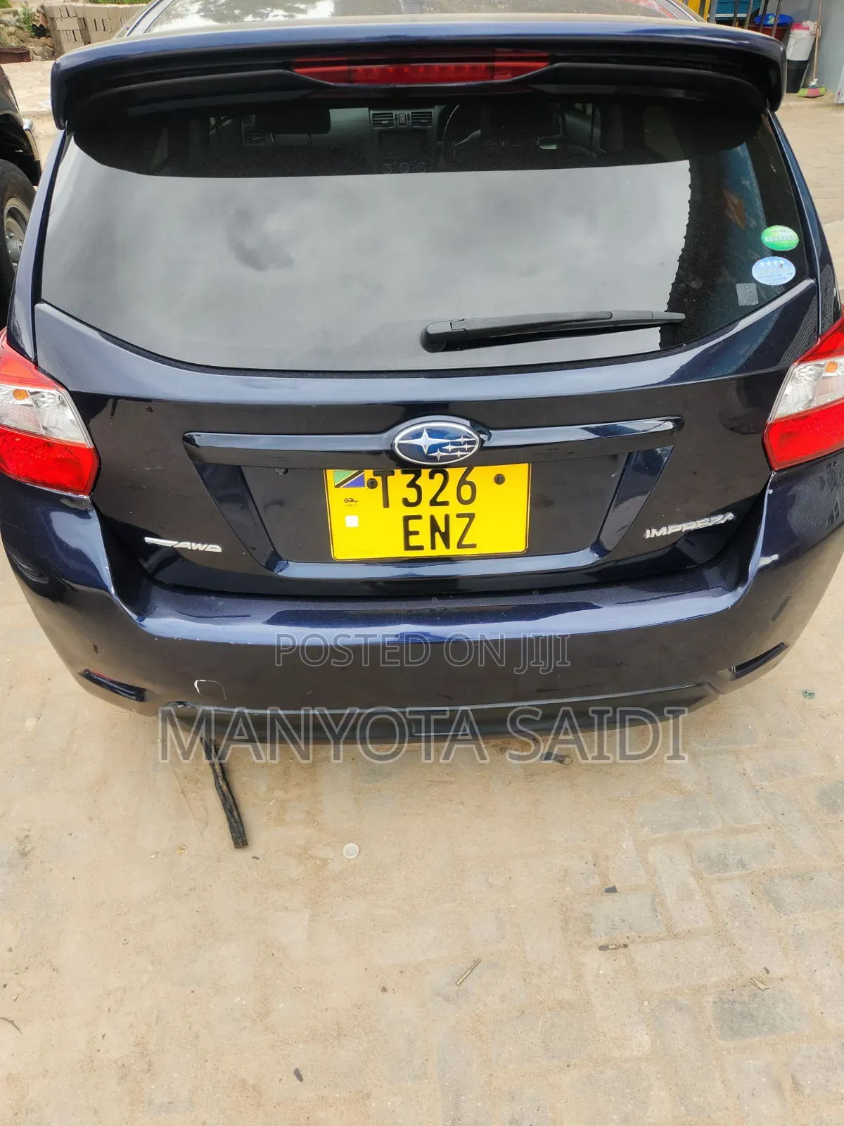 Subaru Impreza 2013 Blue