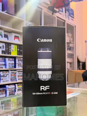 Canon Rf-100-500 Mm F4.5 -7.1 L Is Usm Lens