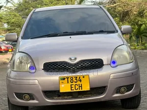 Toyota Vitz 2002 Gray