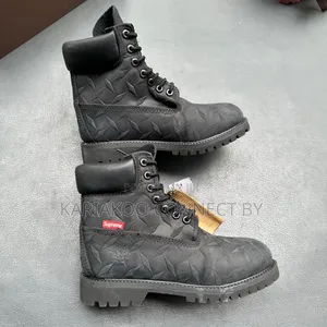 Supreme X Timberland Diamond Plate Waterproof Boots