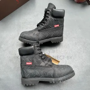 Supreme X Timberland Diamond Plate Waterproof Boots