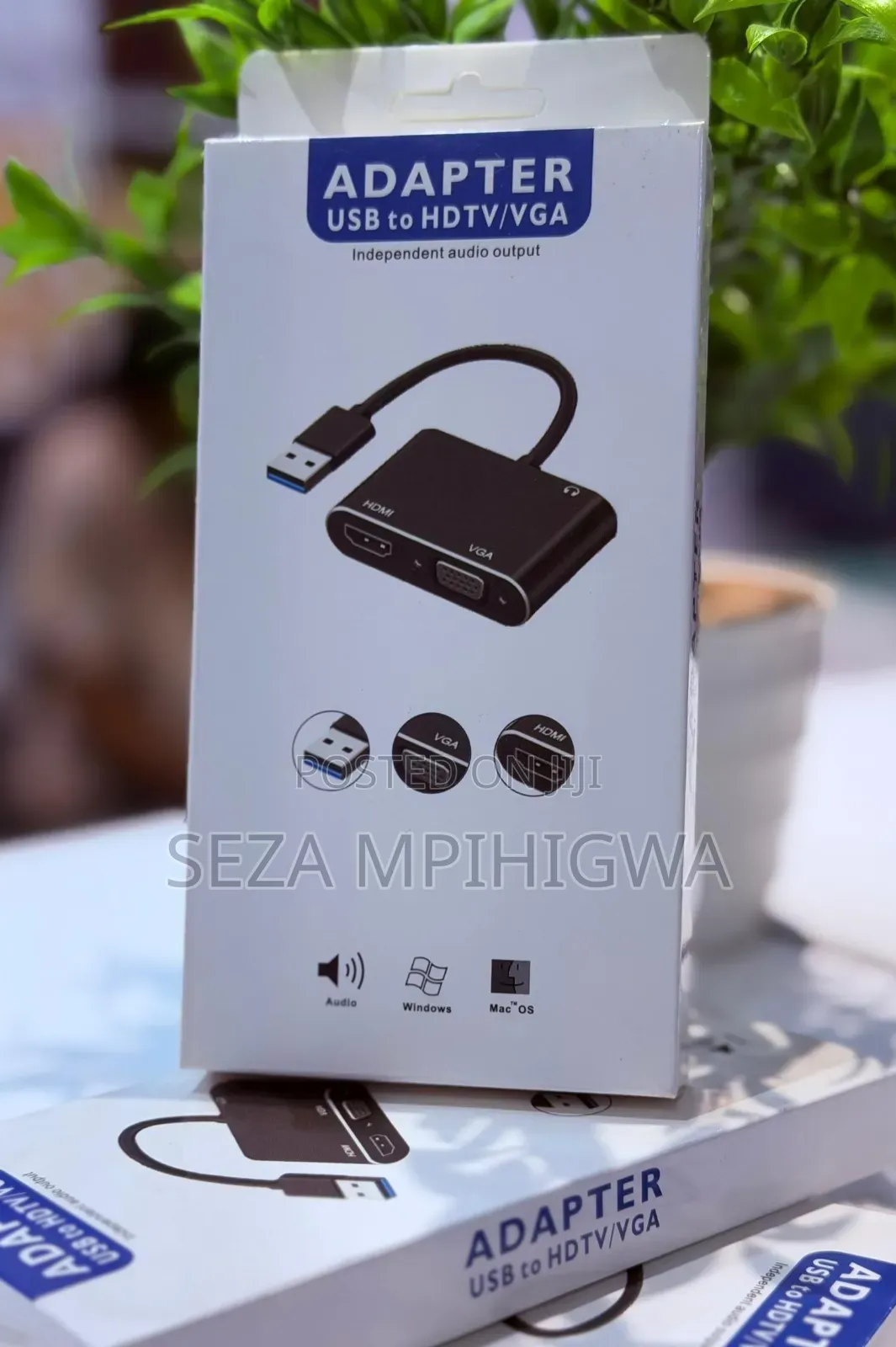 Usb To Hdmi/Vga Adapters Independet Audio Output Supports