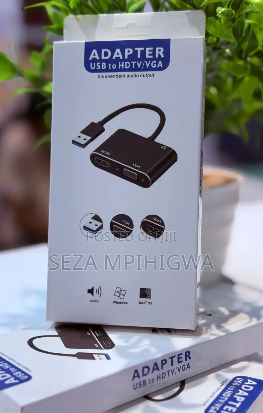 Usb To Hdmi/Vga Adapters Independet Audio Output Supports