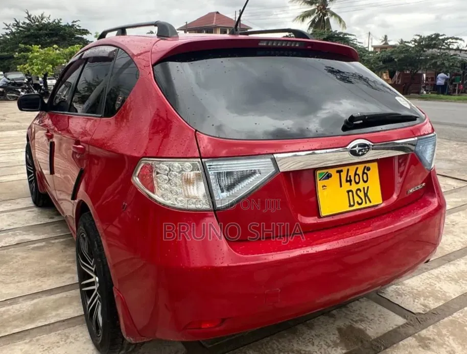 Subaru Impreza 2008 Red