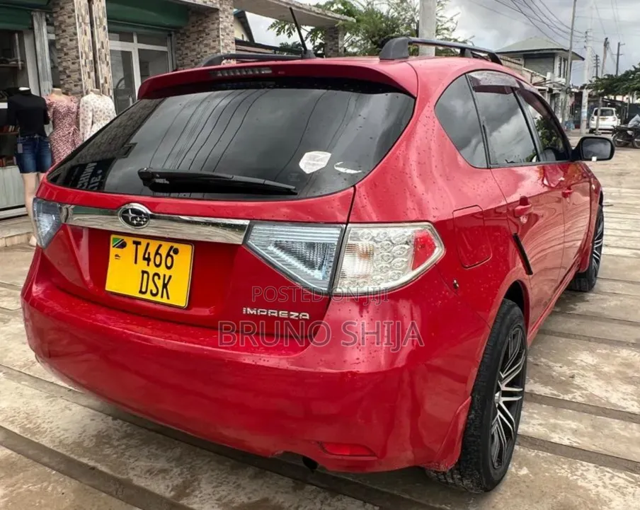 Subaru Impreza 2008 Red