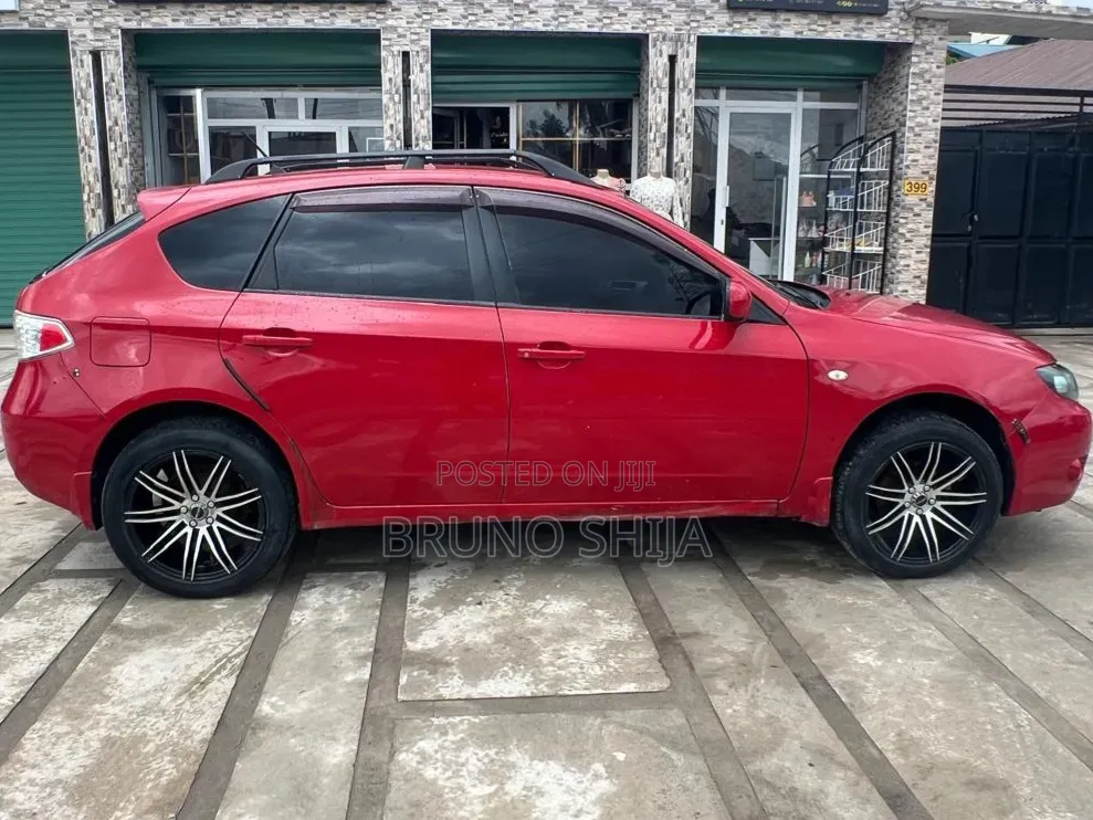 Subaru Impreza 2008 Red