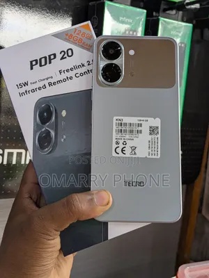 New Tecno Pop 20 128 GB Silver