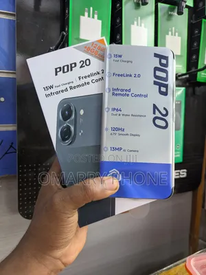 New Tecno Pop 20 128 GB Silver