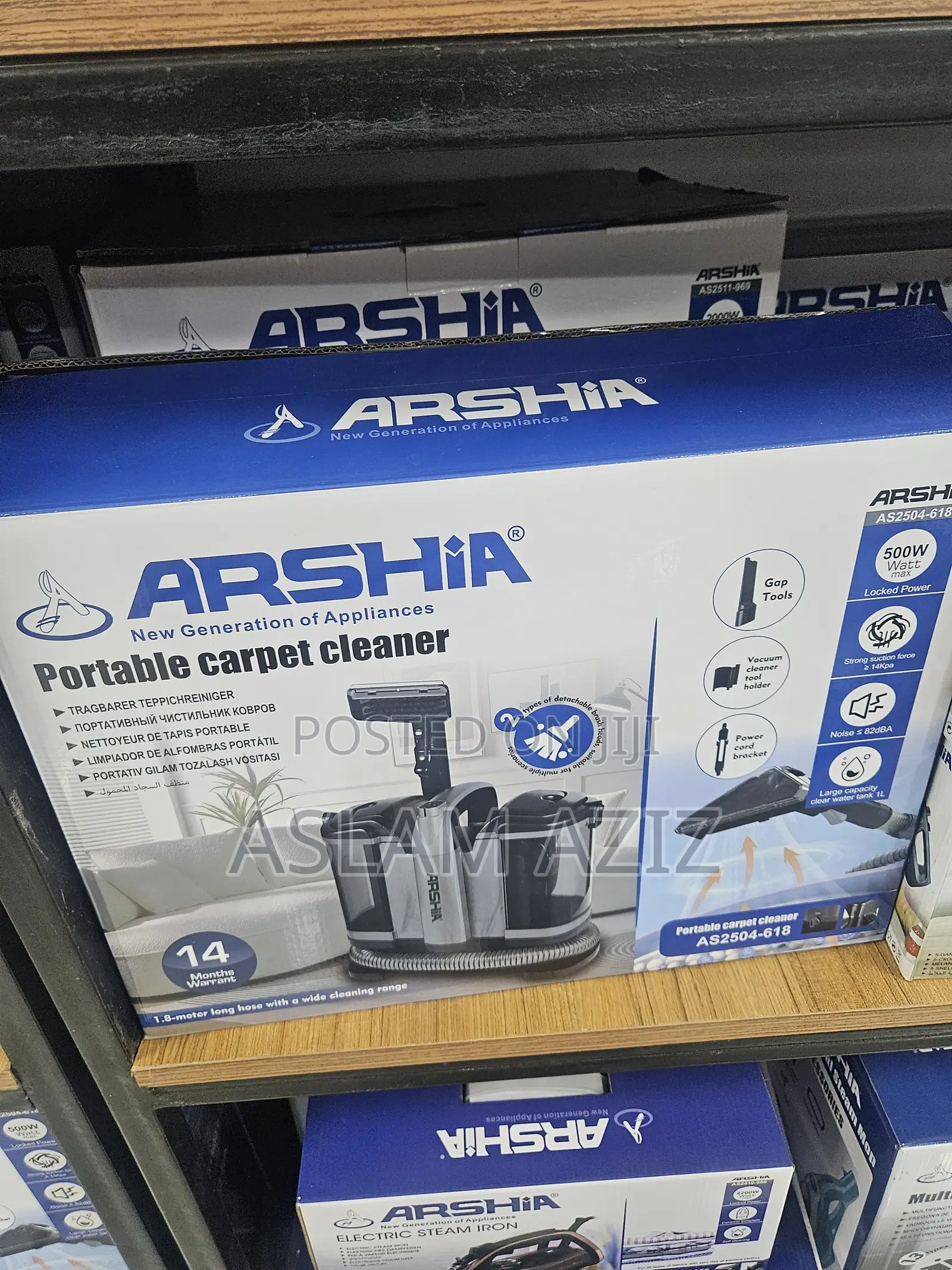Canister Vacuum Cleaner(Portable Carpet Cleaner)