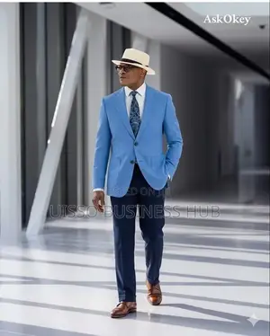  Blue Bahari Suit Fashion  De