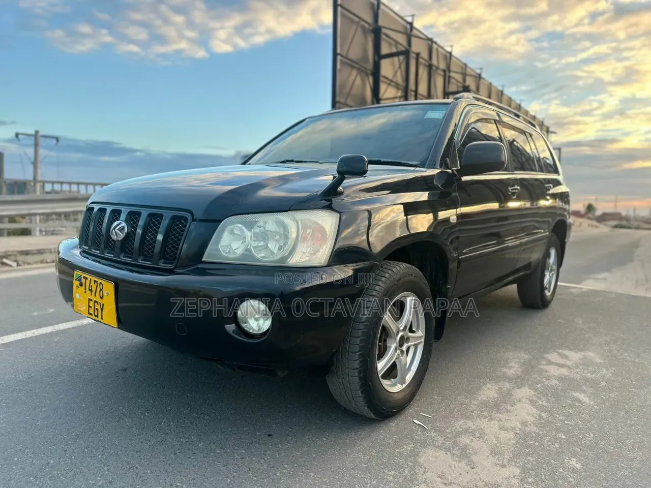 Toyota Kluger 2005 Black