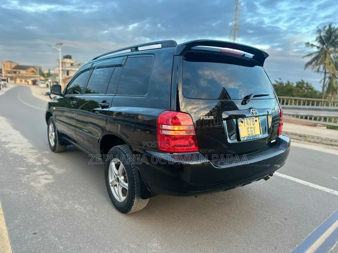 Toyota Kluger 2005 Black