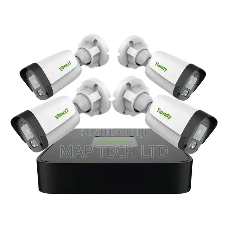 Tiandy Cctv Camera Set Of 4