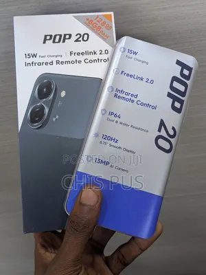 New Tecno Pop 20 128 GB Gray