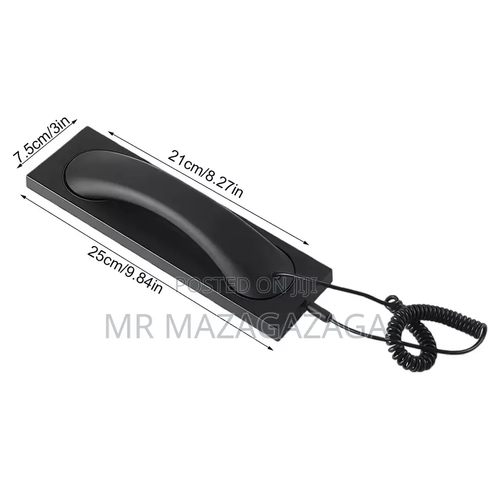 Porodo Classic Retro Phone Handset. Connecting To Your Smartphone