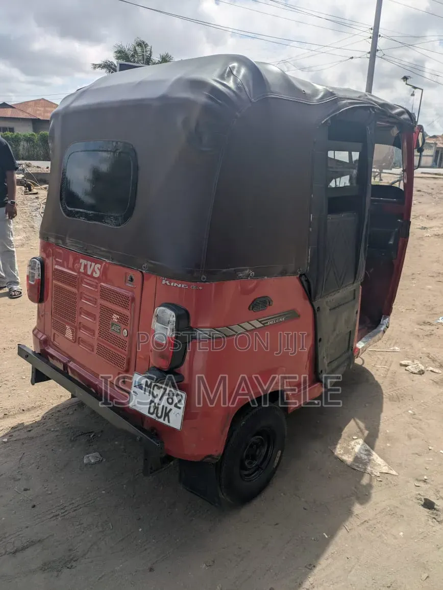 TVS King Deluxe Plus iTouch Start 2025 Red