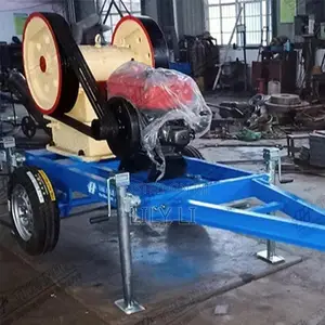 Small Jaw Crusher Portable For Construction Mining Site