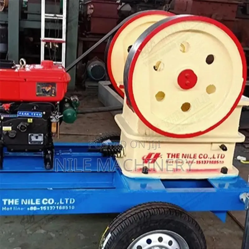Small Jaw Crusher Portable for Construction Mining Site
