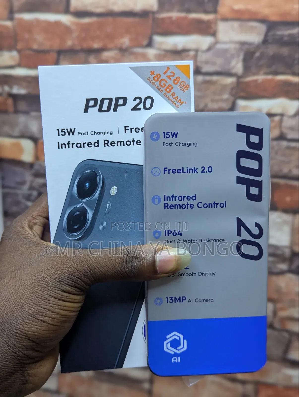 New Tecno Pop 20 128 GB