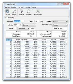 Maxprog Loan Calc