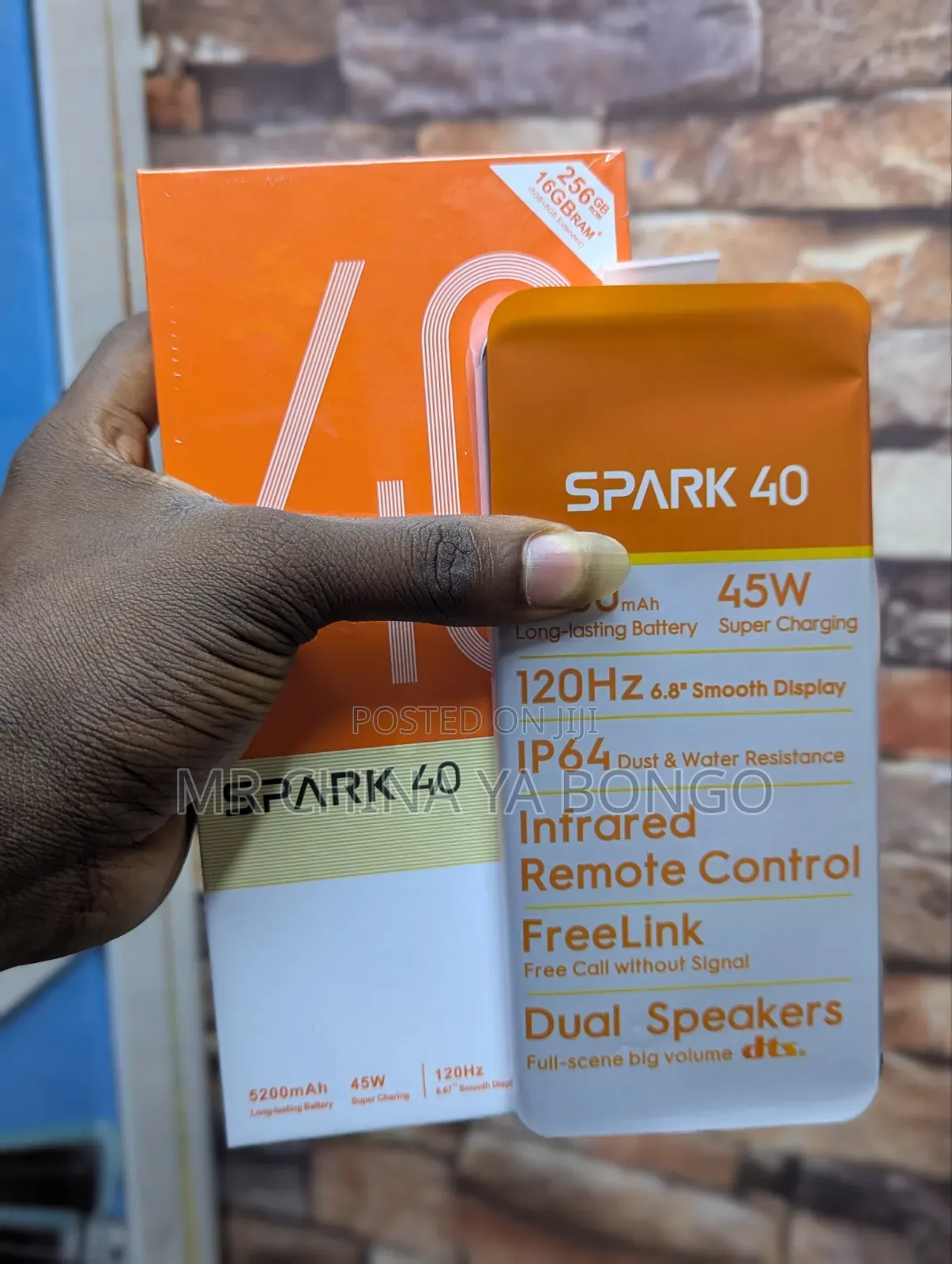 New Tecno Spark 40 256 GB