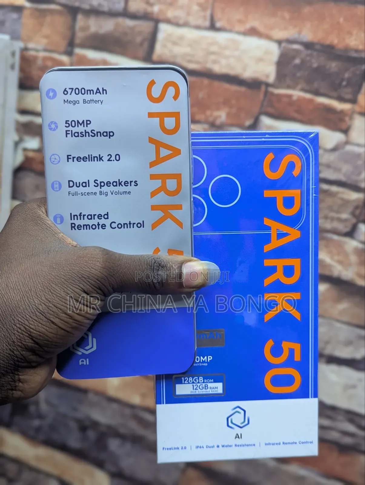 New Tecno Spark 50 128 GB