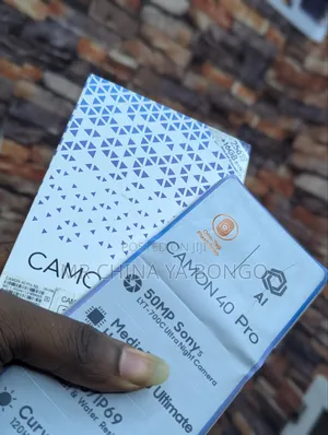 New Tecno Camon 40 Pro 5G 256 GB