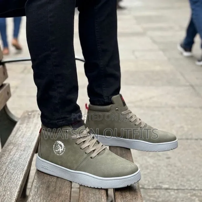 Men's Leather Boot Shoes or Footwears Timberland or Timz Brand
