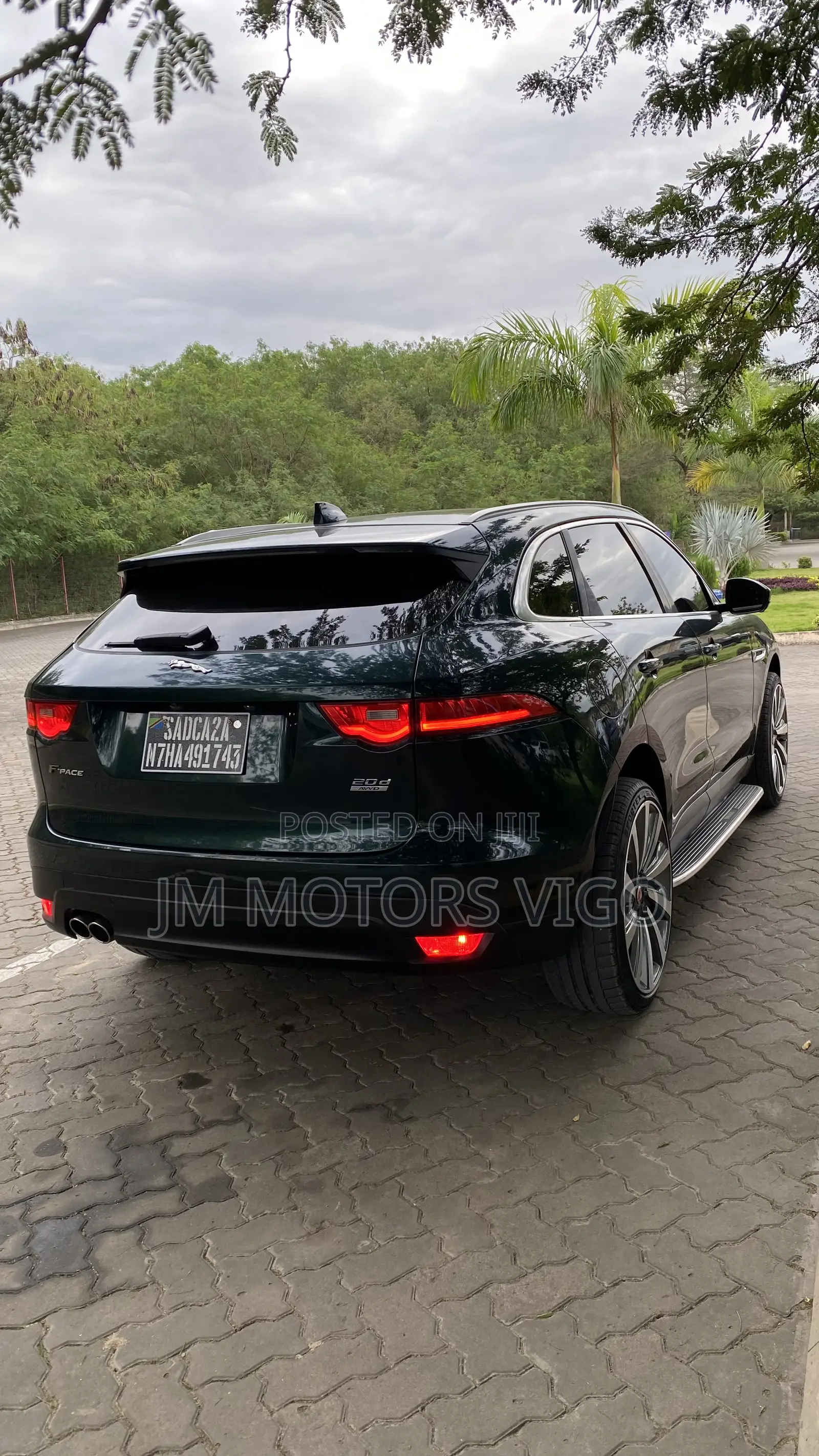 Jaguar F-Pace 2018 Green